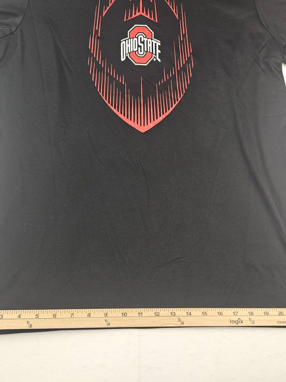 Ohio State Buckeyes Nike Dri-Fit Black Performance Graphic Tee OSU Size XL - Picture 5 of 9
